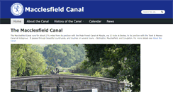 Desktop Screenshot of macclesfieldcanal.org.uk