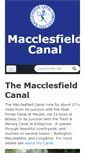 Mobile Screenshot of macclesfieldcanal.org.uk